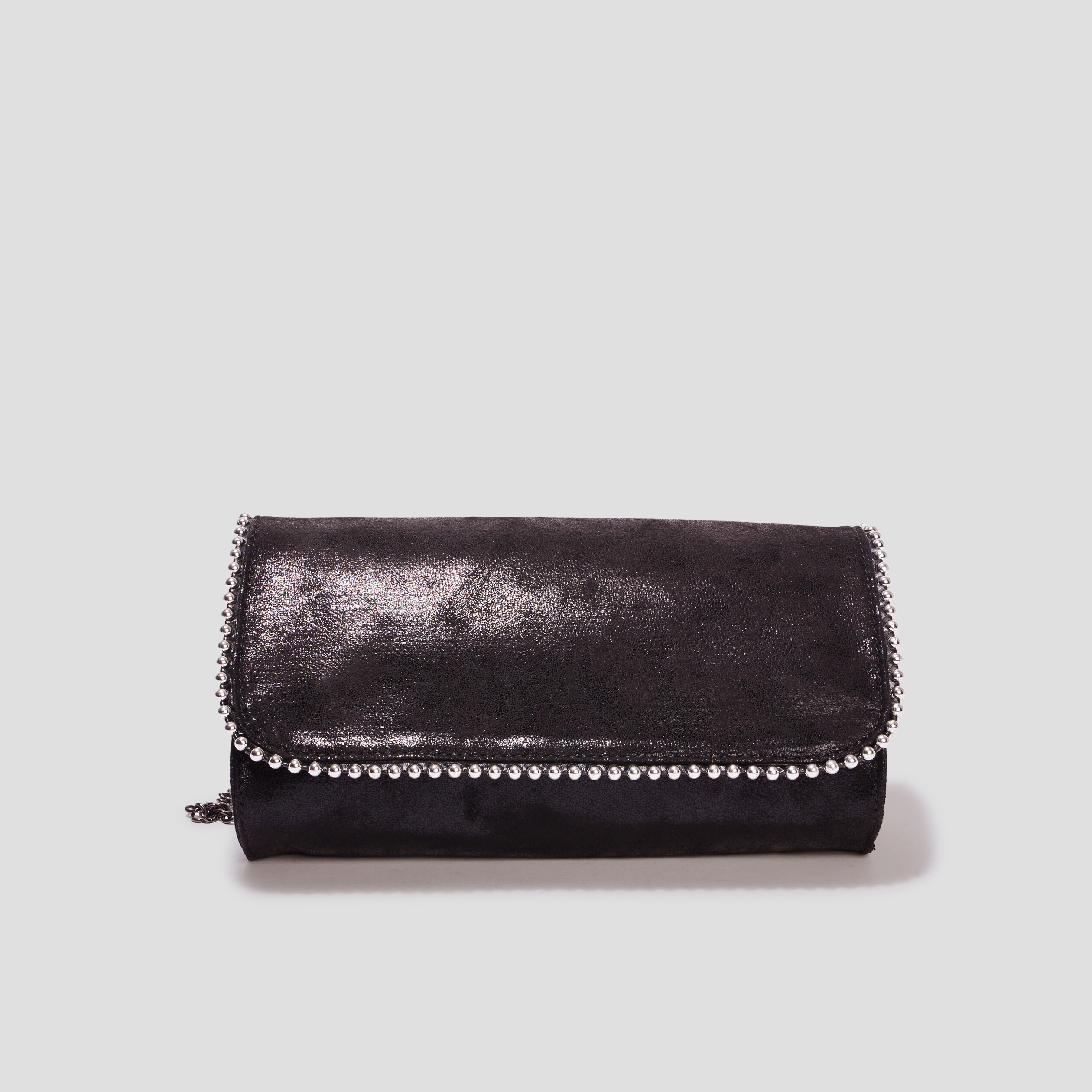 Sac en bandoulière irisé noir femme | La Halle