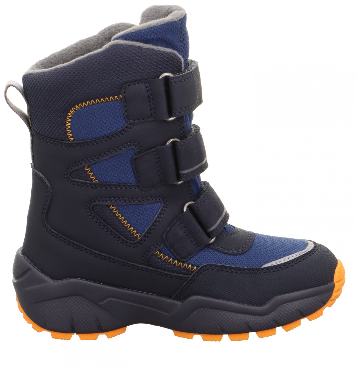 CULUSUK 2.0 - Blau Stiefel mit Klettverschluss