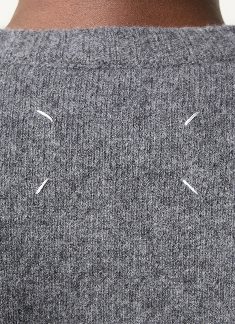Maison Margiela Fine knitted top made of wool