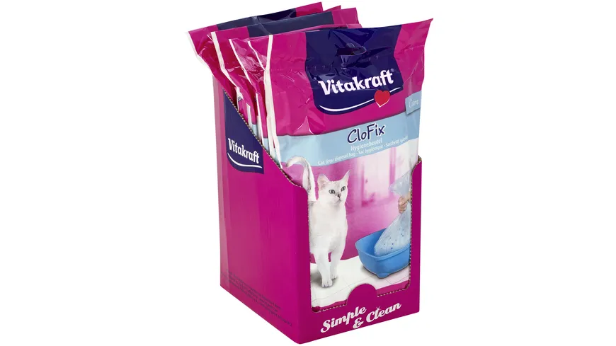 Vitakraft Katzenstreu Clo Fix Hygiene Beutel