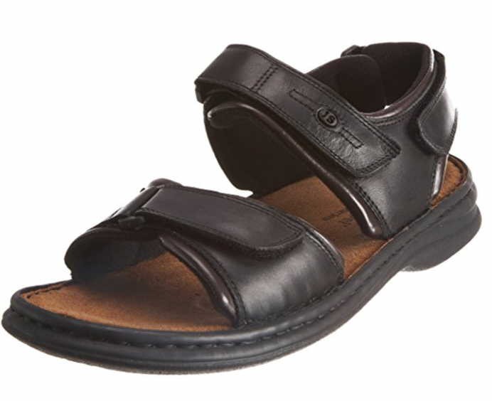 JOSEF SEIBEL Komfort Sandalen schwarz