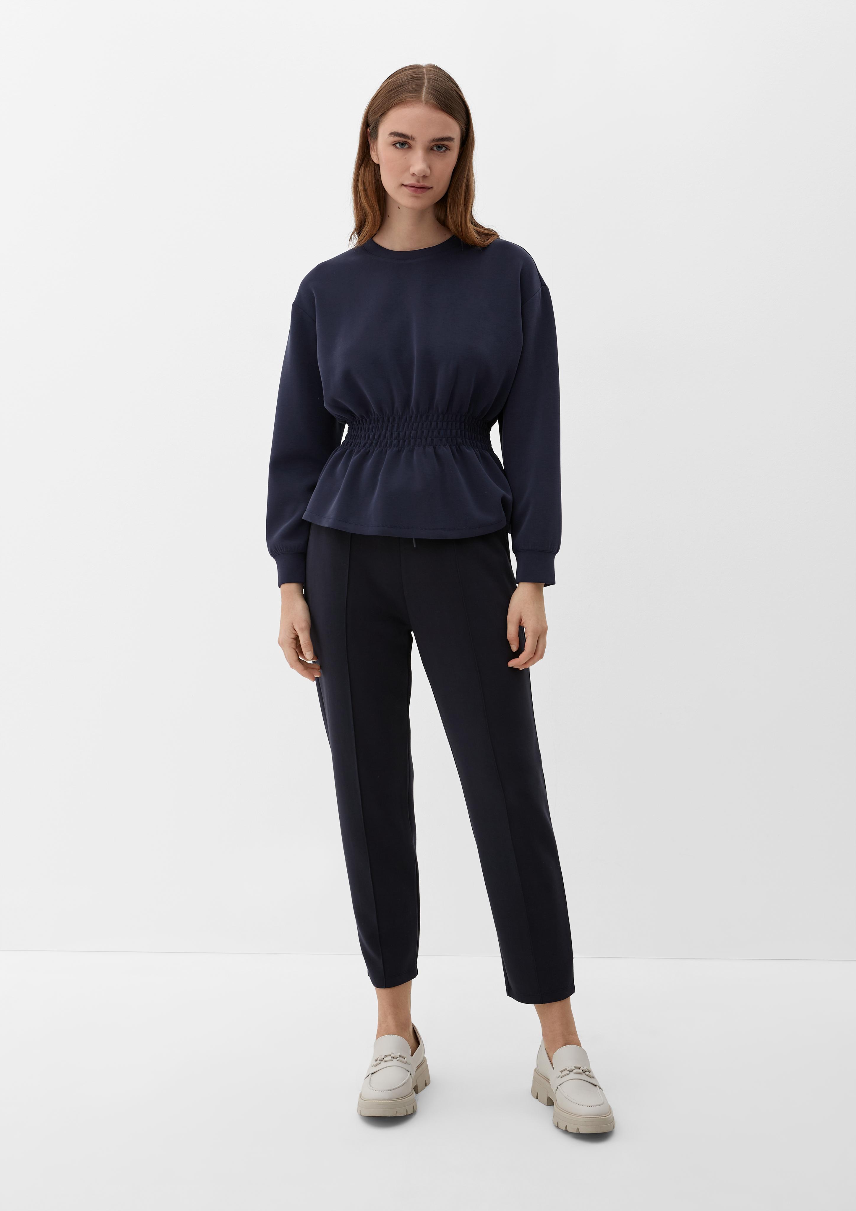 Sweatshirt mit Smok-Detail  2126193-5959