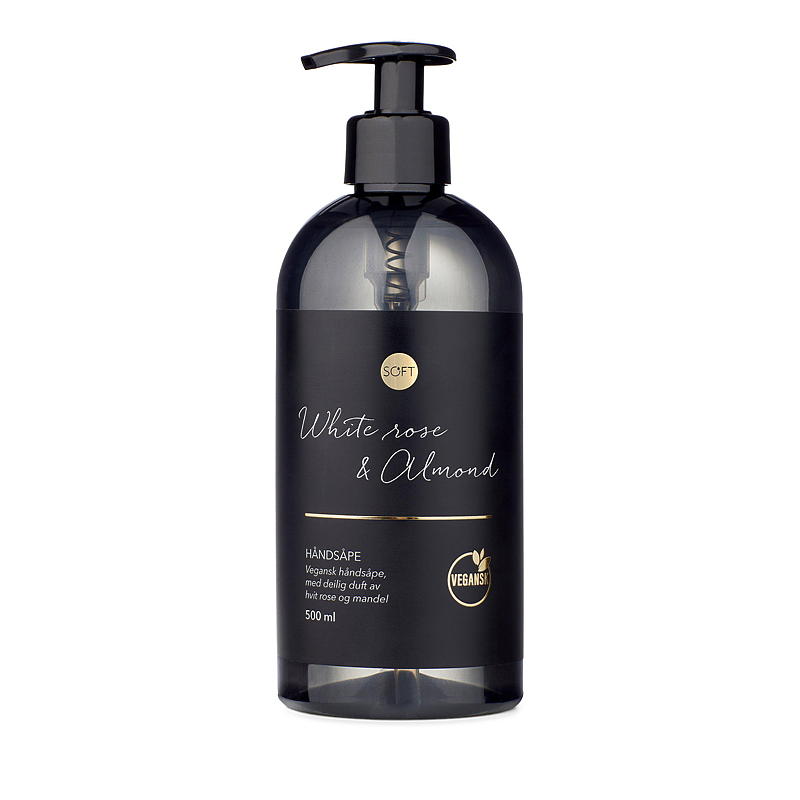 Soft Håndsåpe 500 ml White rose & almond Soft