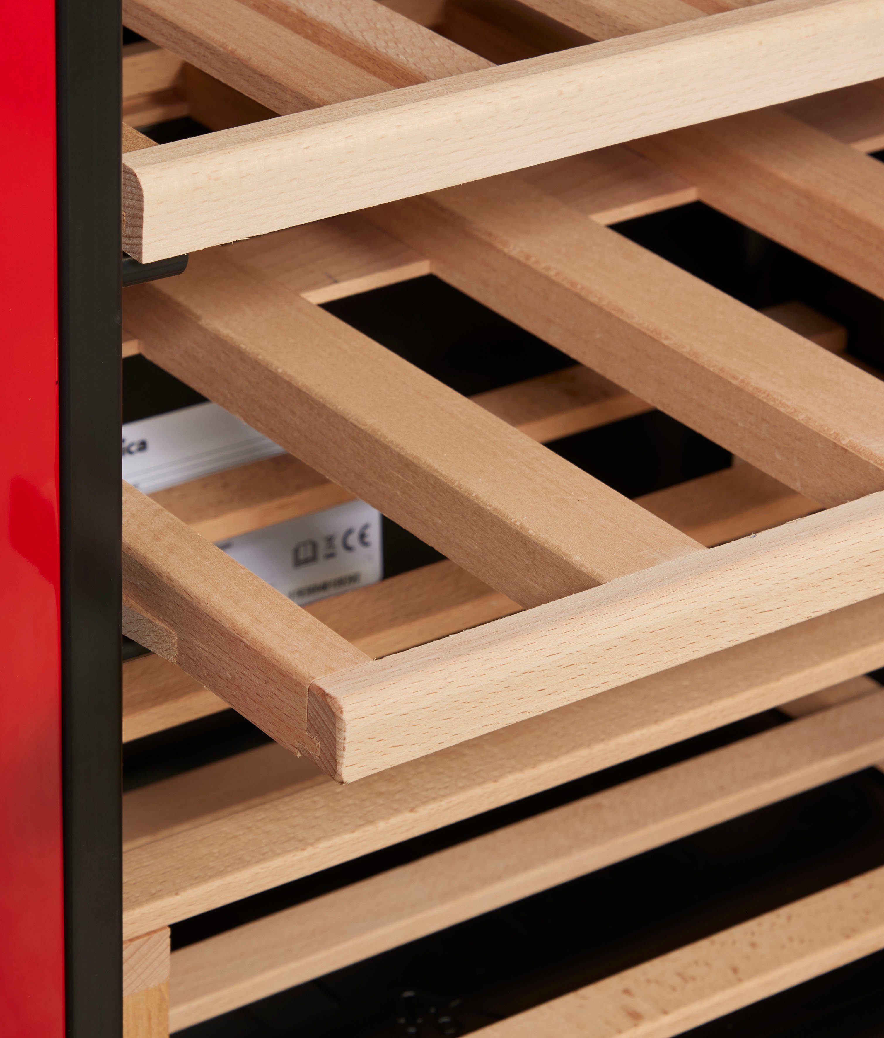 Amica Weinkühlschrank WKR 341 910 R, für 10 Standardflaschen á 0,75l