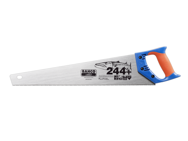 Scies à main Bahco 244P-22-U7-HP pour bois d'épaisseur moyenne à épaisse