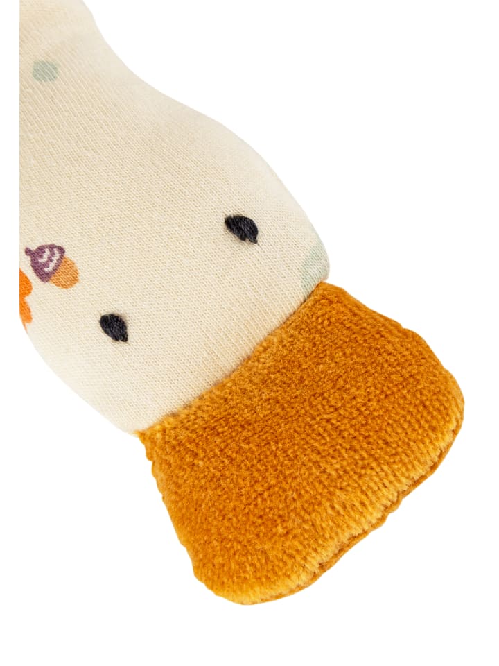 Sigikid Rassel-Greifling Gans sigibaby in Cremeweiß/Orange günstig kaufen onesize