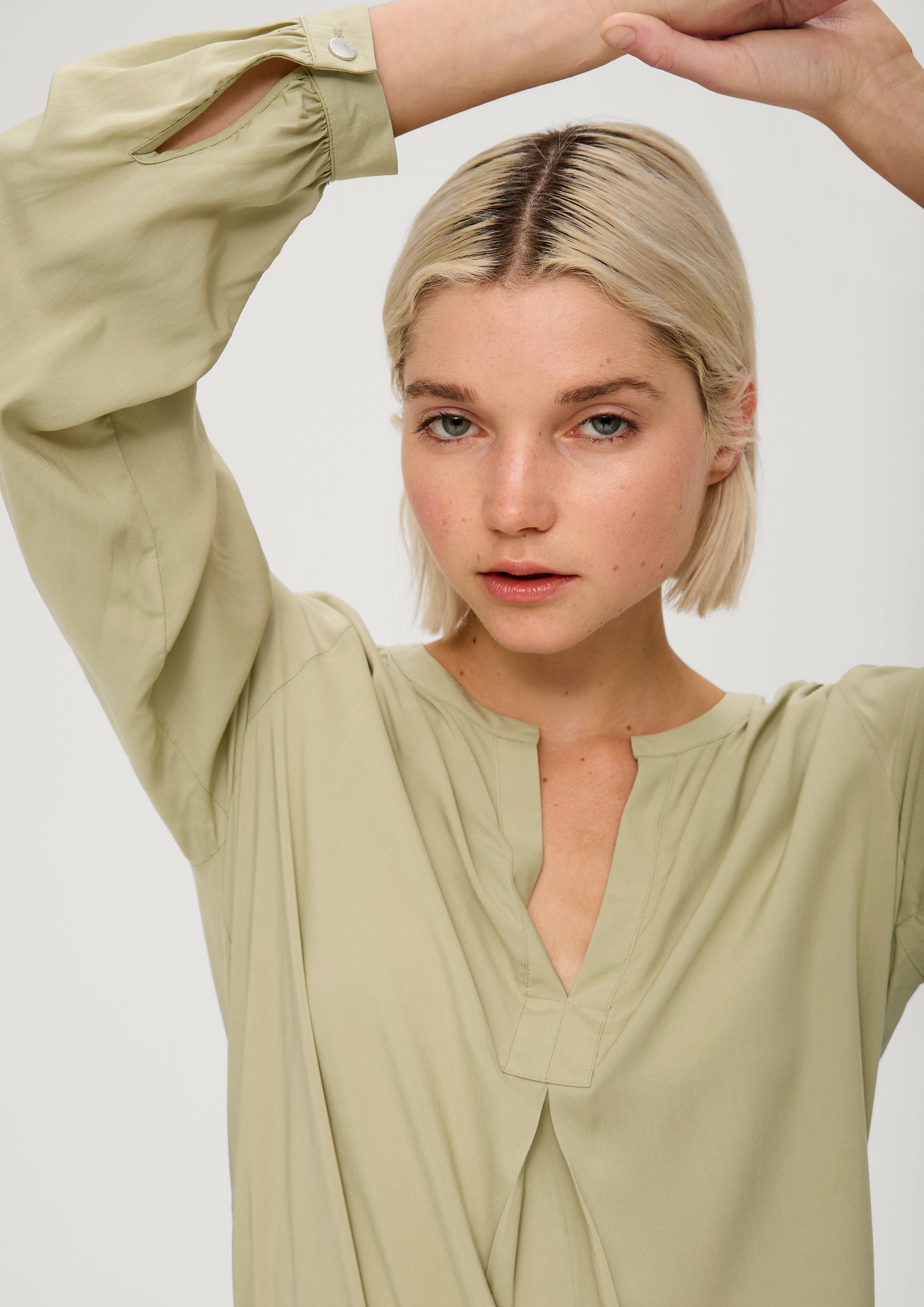 Bluse mit Tunikaausschnitt  2137377-7282