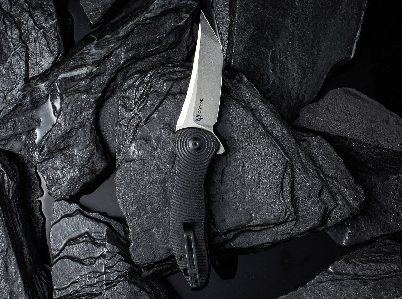 Synergy 3 G10 Black Tanto