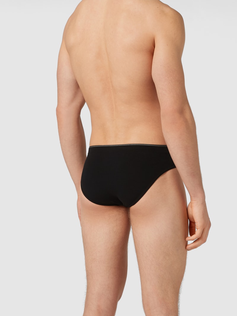 Slip im 3er-Pack in schwarz
