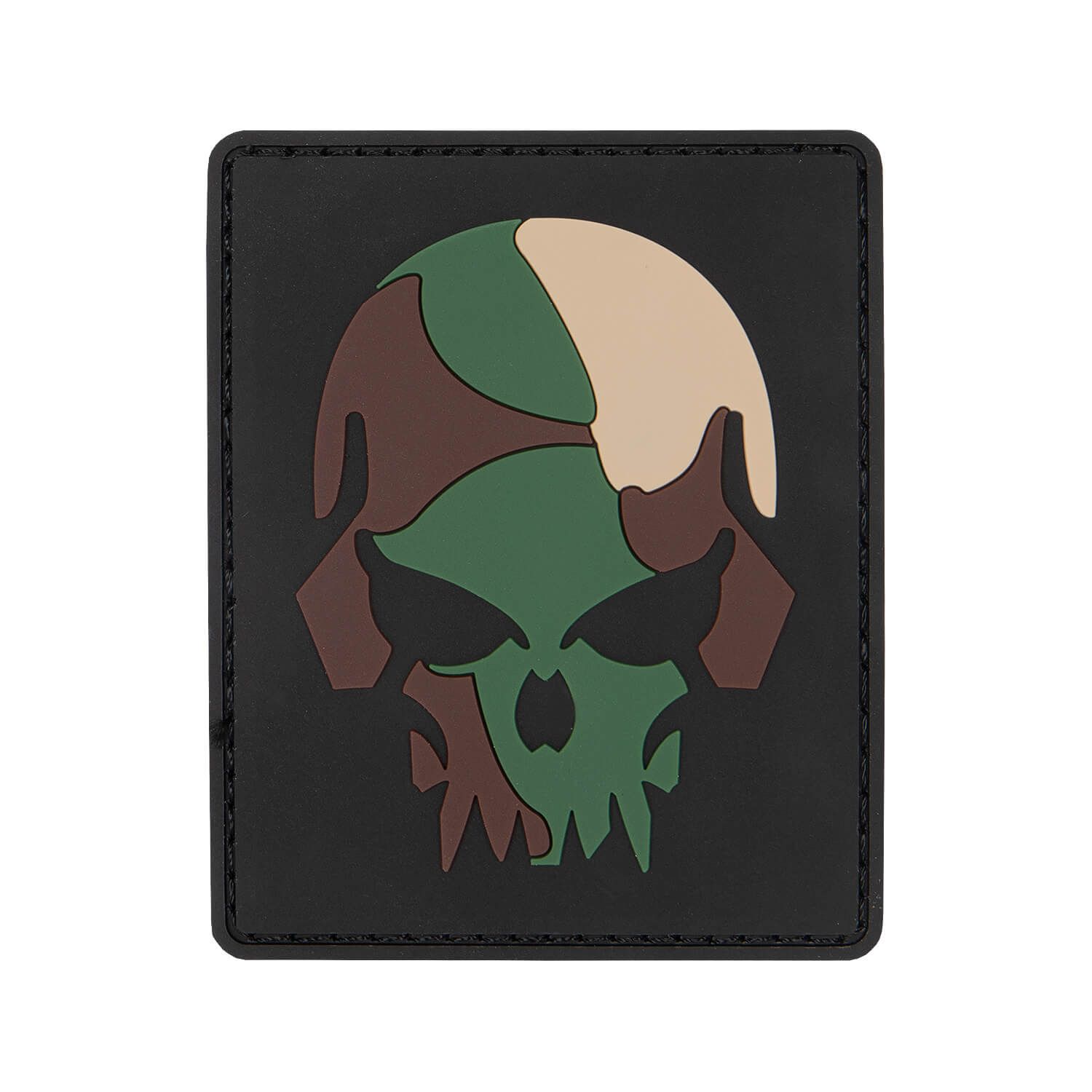 Rubber Patch Skull Large