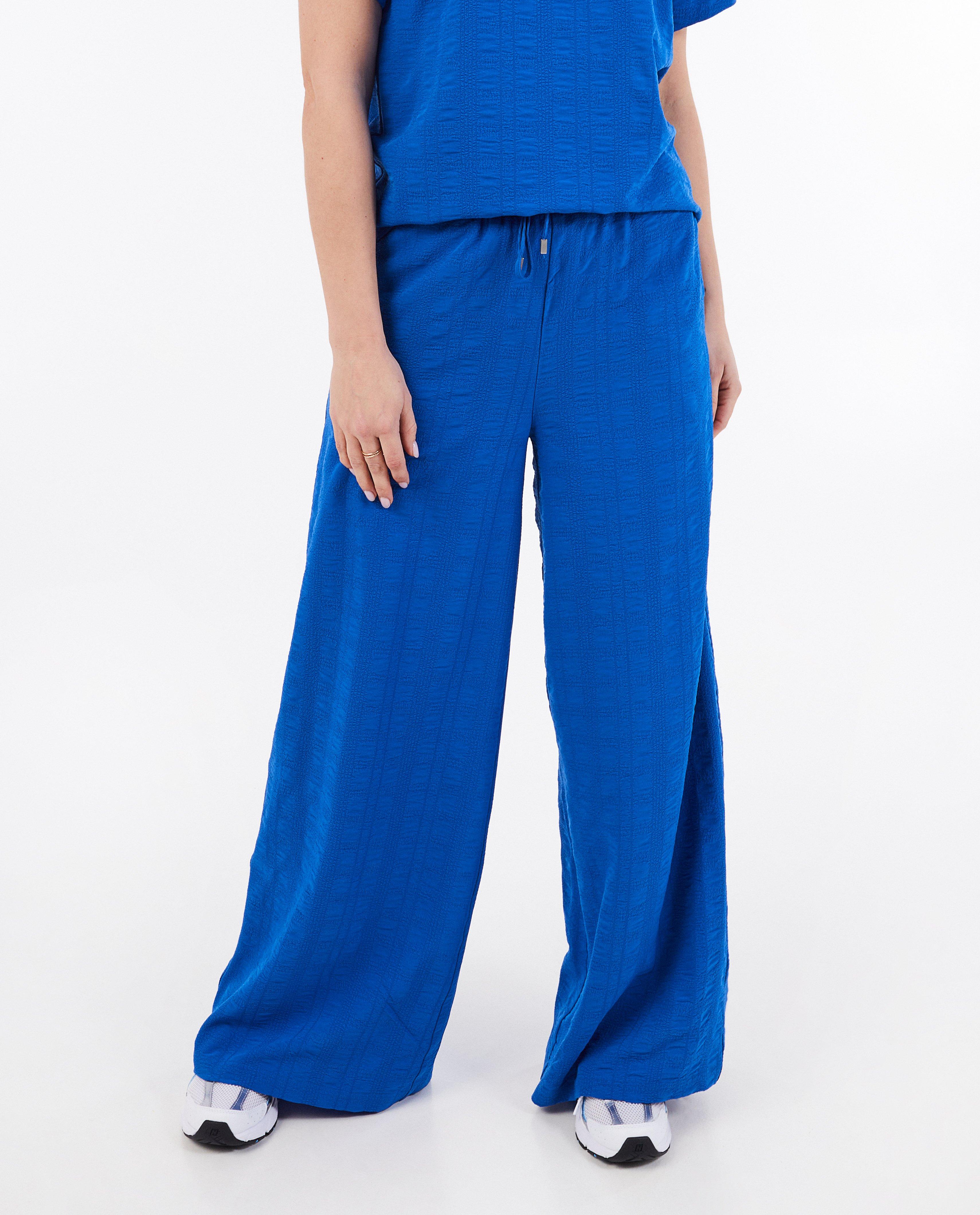 Pantaloni Sora Blue albaștri