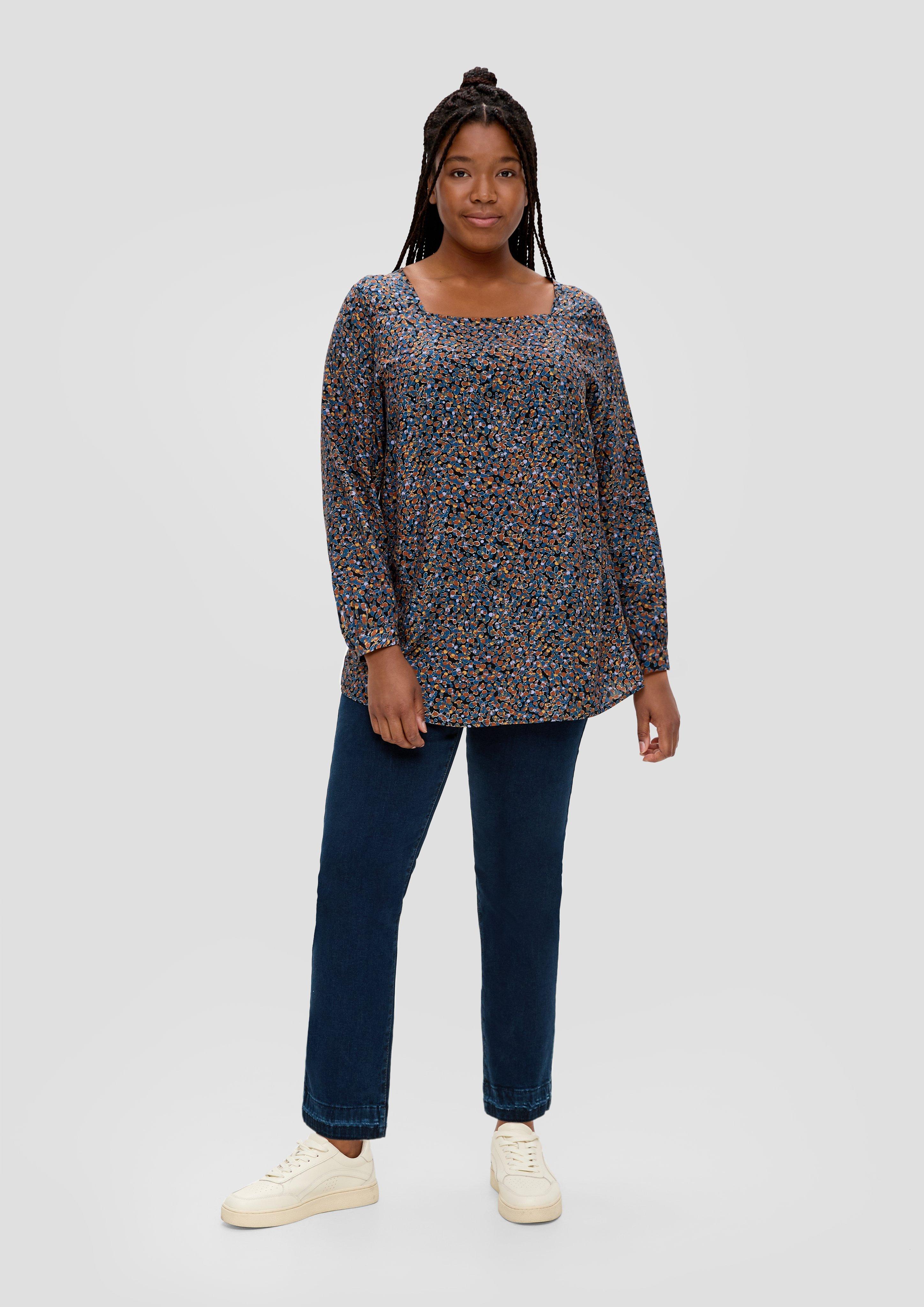 Jeans / Slim Fit / Mid Rise / Straight Leg / gefärbte Nähte  2136920-59Z8