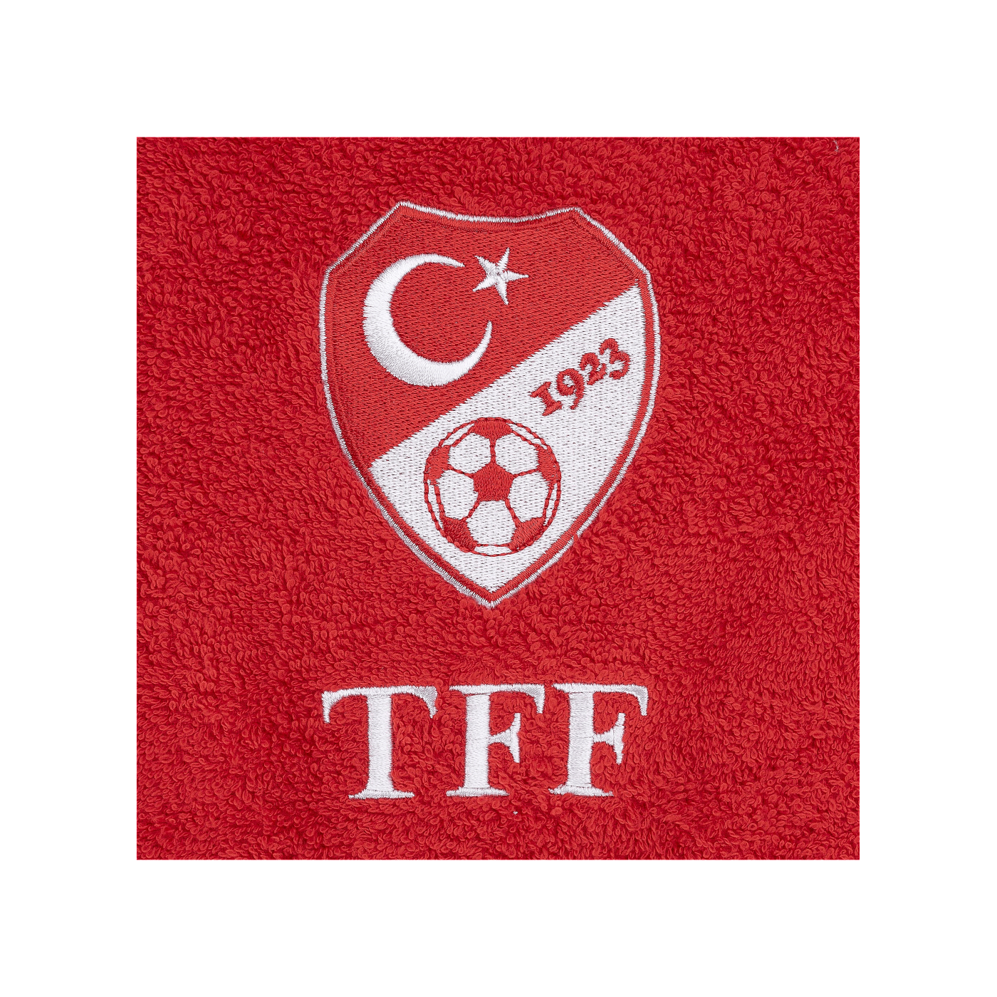 TFF Türkei Handtuch 70x140cm EM 2024 Rot