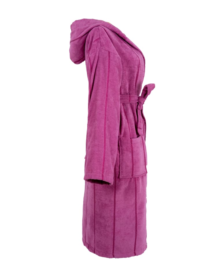 just2little Bademantel Noblesse in Lila günstig kaufen