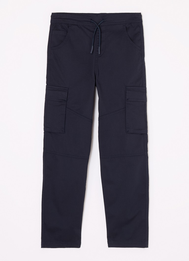 Calças cargo Lyle & Scott de corte reto com bolsos aplicados.