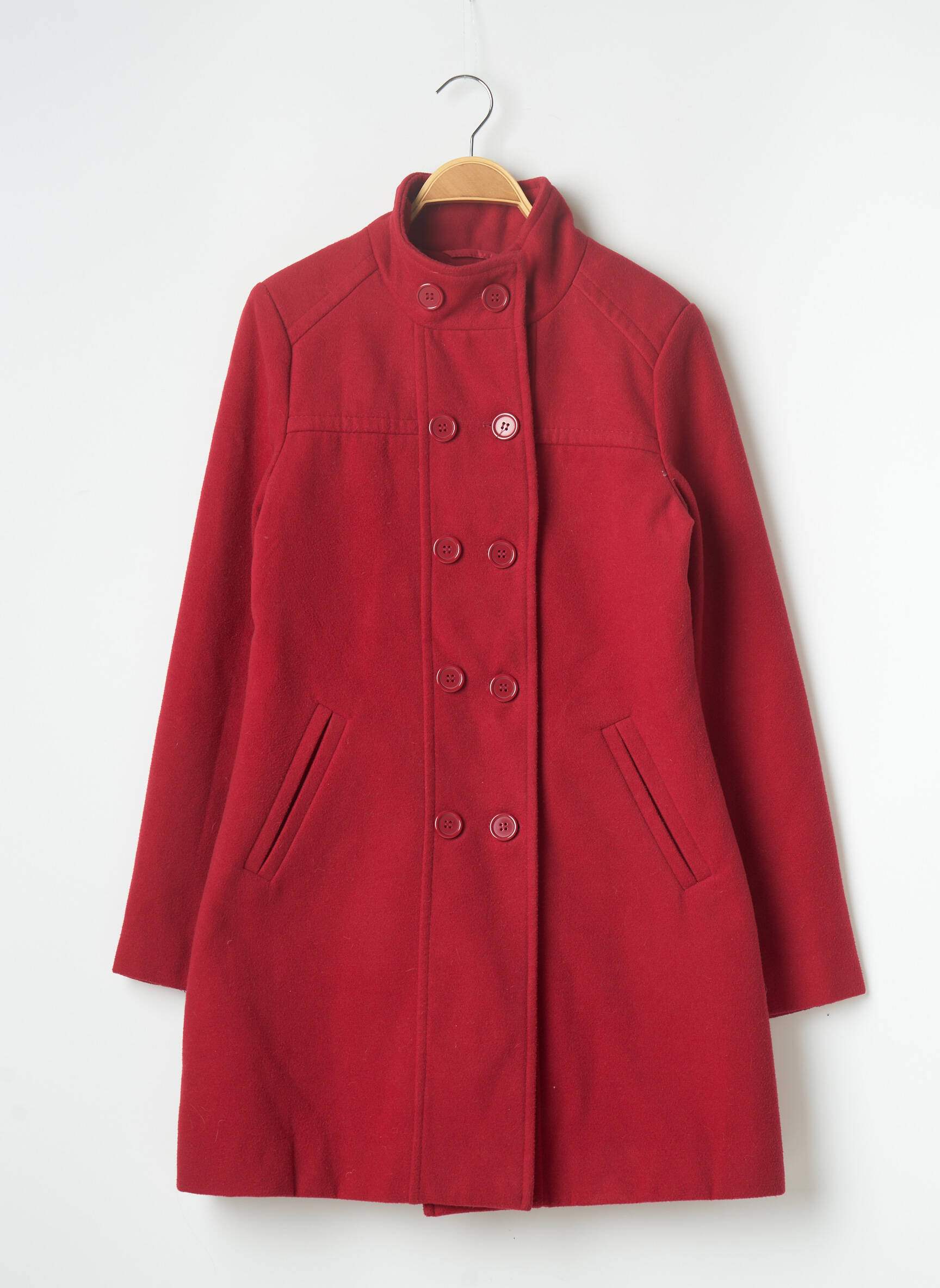 Gemo Manteaux Longs Femme couleur rouge