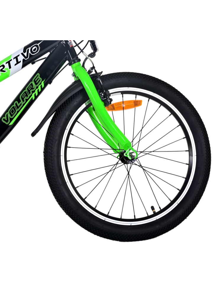 Volare Kinderfahrrad Sportivo für Jungen 20 Zoll Kinderrad in Grün, 7 Gänge 6 Jahre günstig kaufen onesize