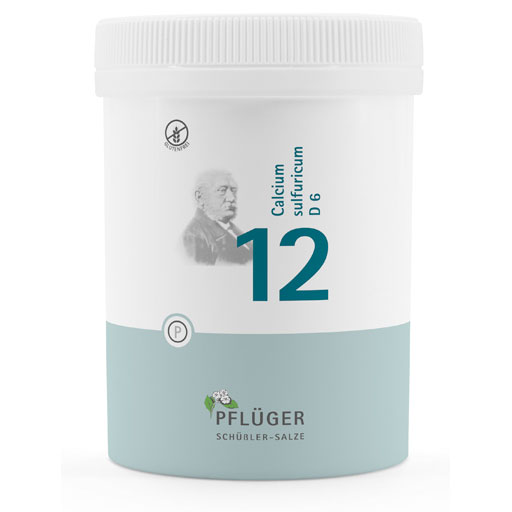 BIOCHEMIE Pflüger 12 Calcium sulfuricum D 6 Tabl.  1000 St  Tabletten