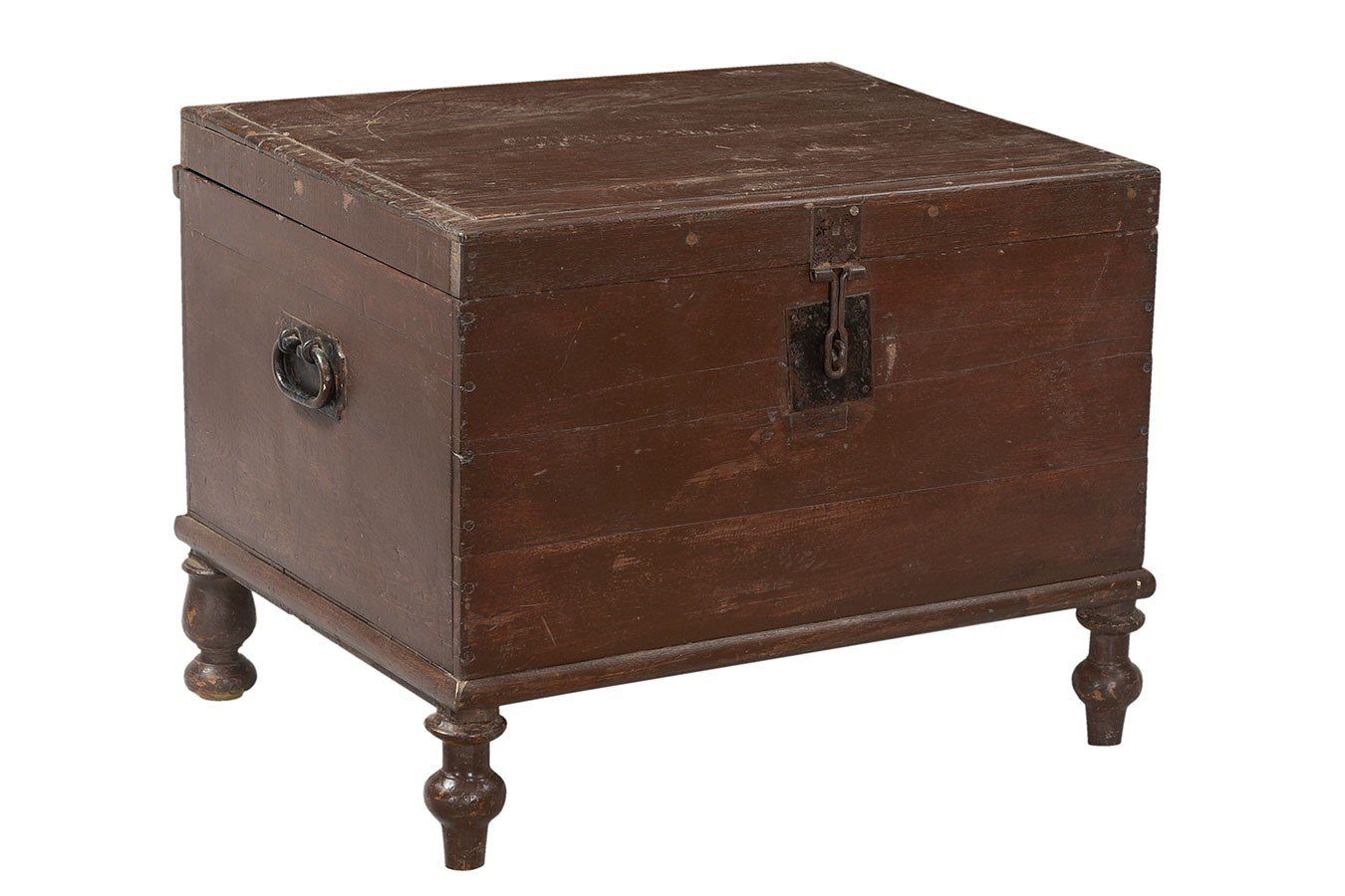daslagerhaus living Bauernschrank Holztruhe Vintage natur