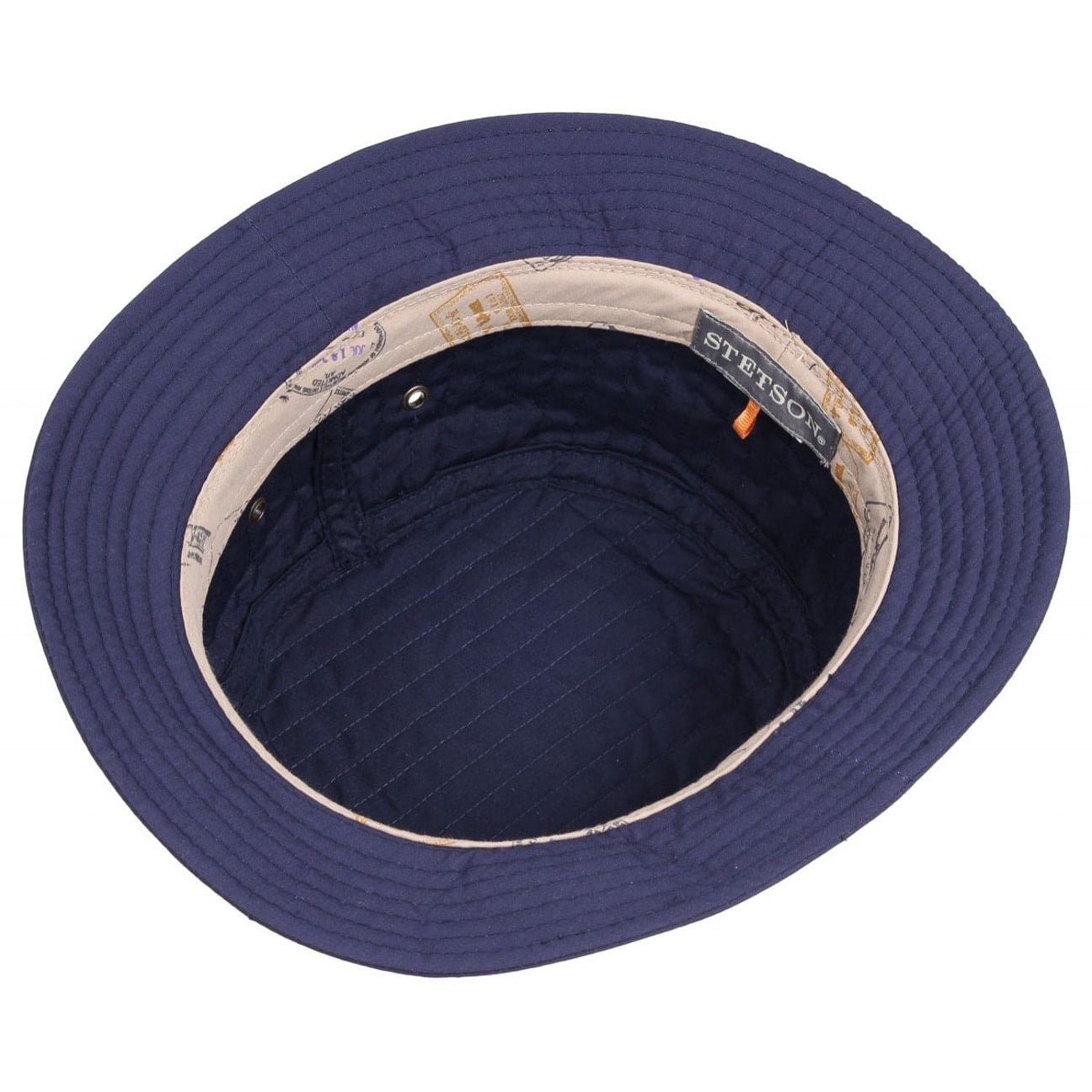 Stetson Outdoorhut (1-St) Baumwollhut mit Lederband