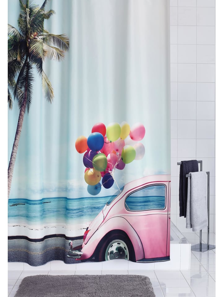 RIDDER Duschvorhang Textil Joy multicolor 180x200 cm günstig kaufen onesize