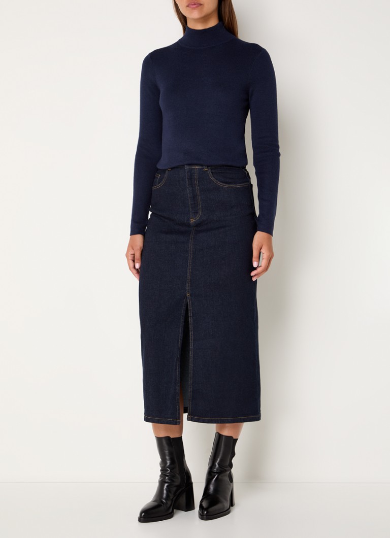 Jupe midi en denim Angelique de Josephine & Co avec fente