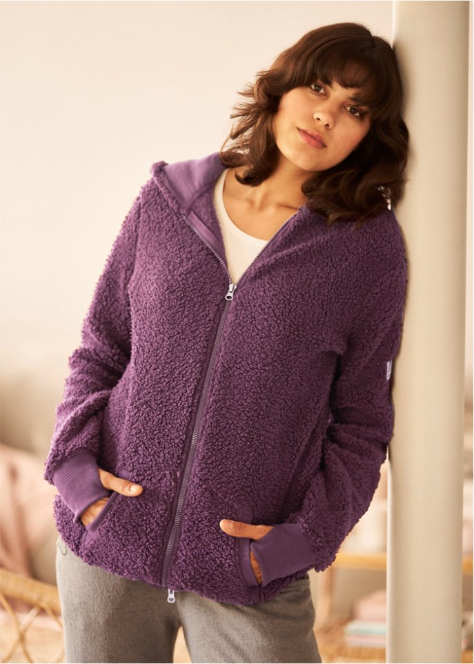 Teddy-Fleece Jacke