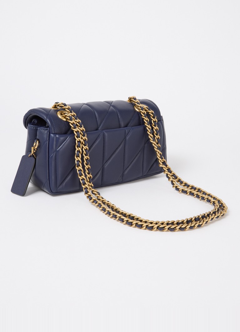 Coach The Tabby leather shoulder bag with quilt pattern