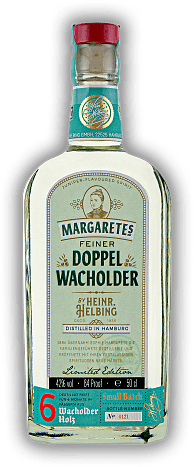 Helbing Margaretes Feiner Doppelwacholder 0,5 Liter Helbing Margaretes Feiner Doppelwacholder 0,5 Liter Ein von Grund auf ehrliches Wacholder-Destillat. Limited Edition. 0,5	 Liter - Vol 42%