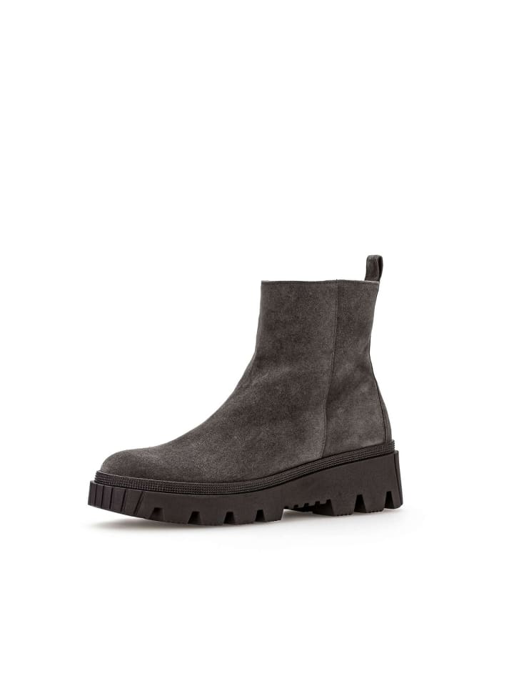 Gabor Fashion Plateau Stiefeletten in grau günstig kaufen