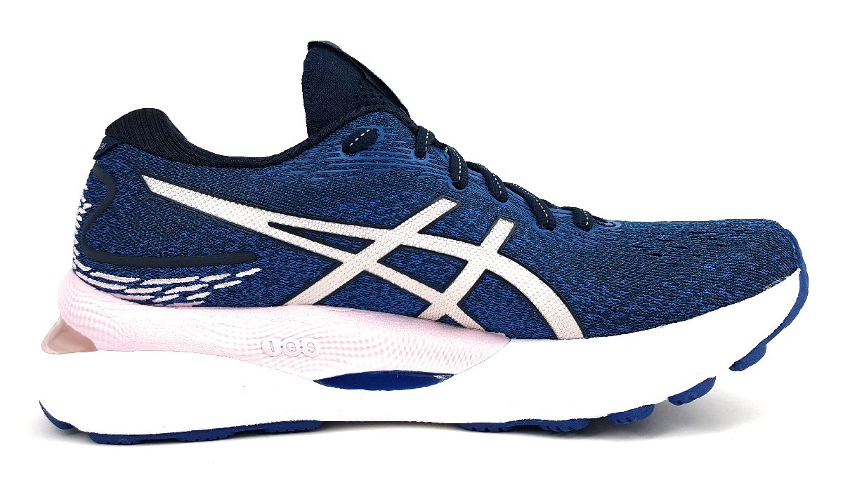 Asics Gel-Nimbus 1012B201-400 Blau French Blue/Barely Rose