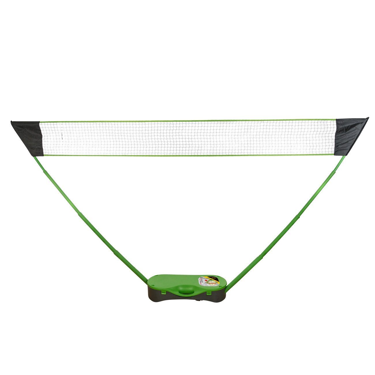 Idena Federball Federball und Tennis 2 in 1 Set - 2 Netze, 2 Schläger, 2 Federbälle & 1 Koffer (Spar-Set)