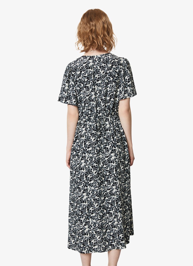 Rochie-tunică midi din denim cu imprimeu floral Marc O'Polo