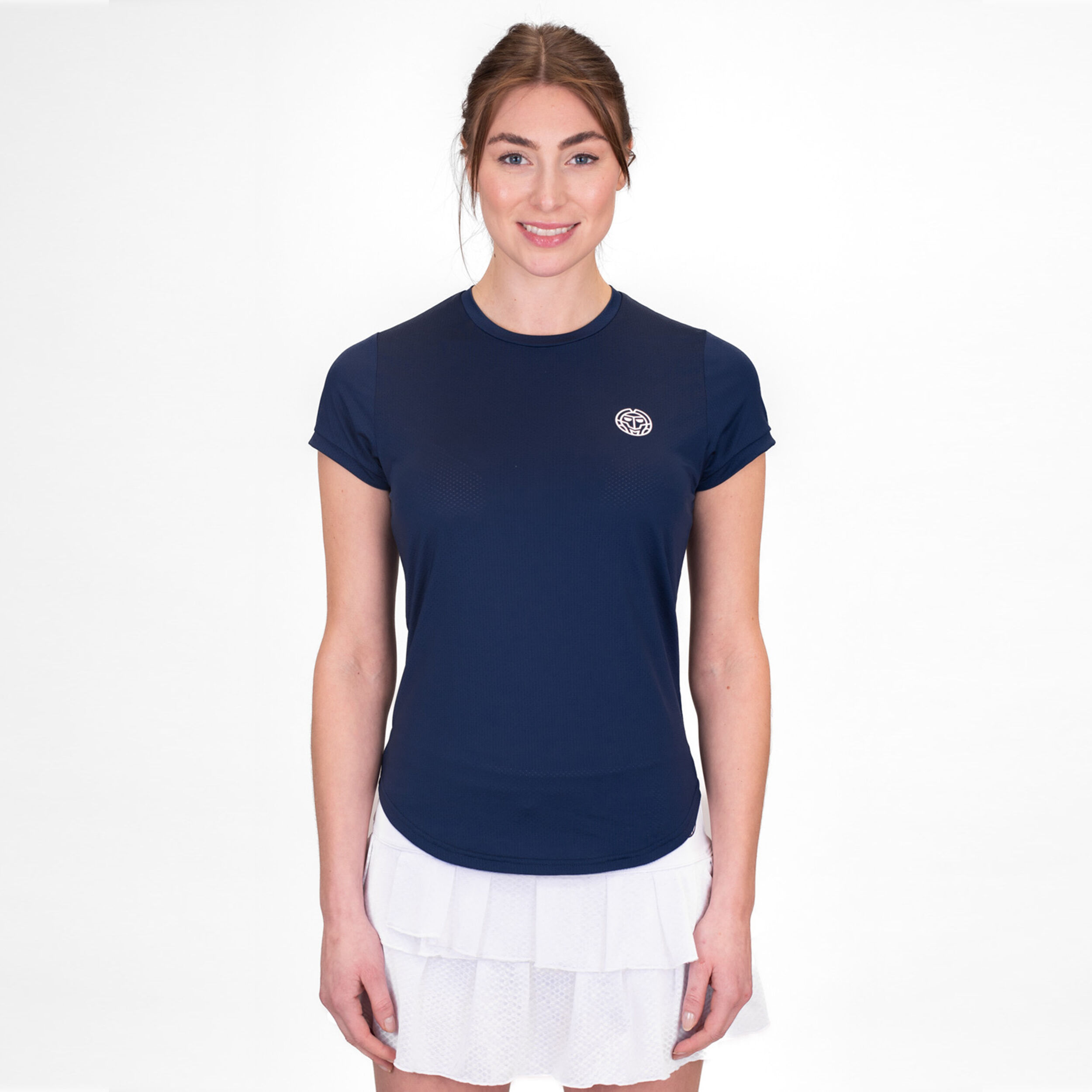 Crew T-Shirt Damen - Dunkelblau
