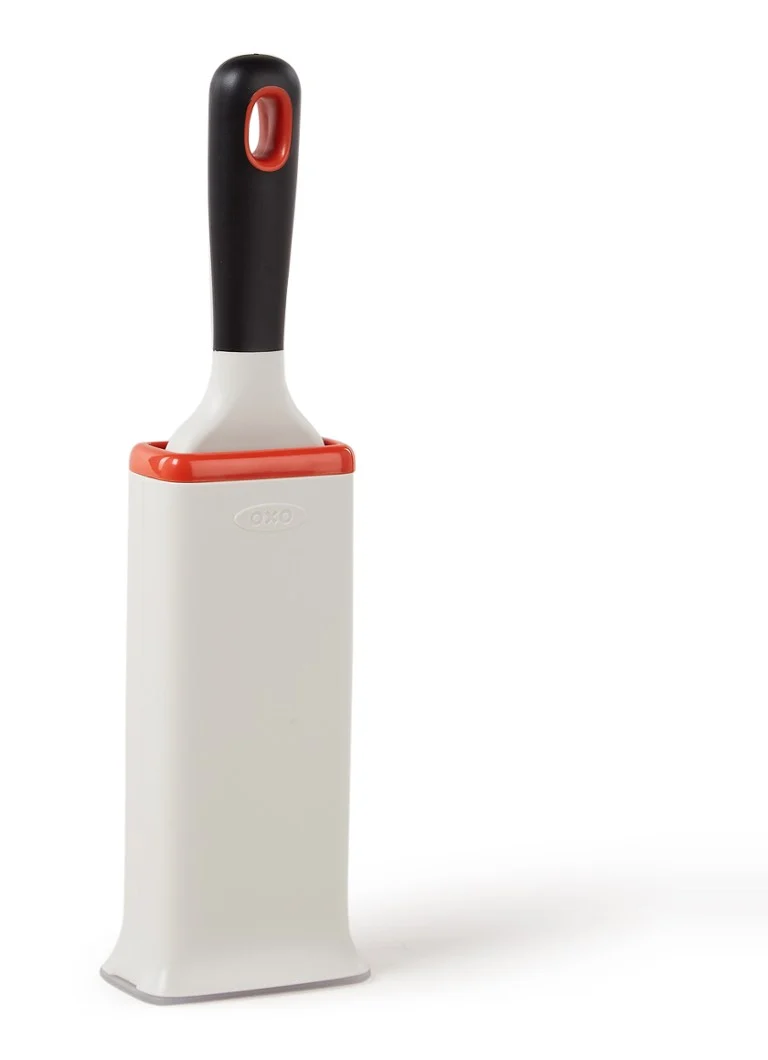 Oxo Good Grips Szczotka do usuwania kłaczków ze stojakiem