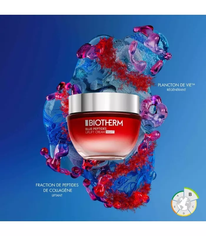 BLUE PEPTIDES Crème De Nuit anti-âge et fermeté
