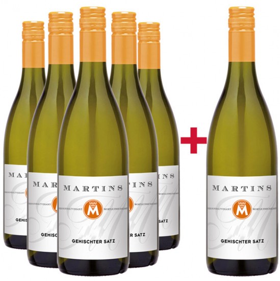 5+1 Paket Gemischter Satz trocken - Weingut Martinshof