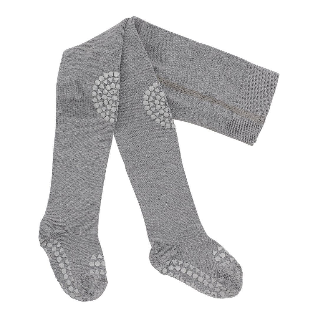 GoBabyGo Thermostrumpfhose Krabbel Strumpfhose aus Wolle mit ABS Noppen für Babys & Kleinkinder