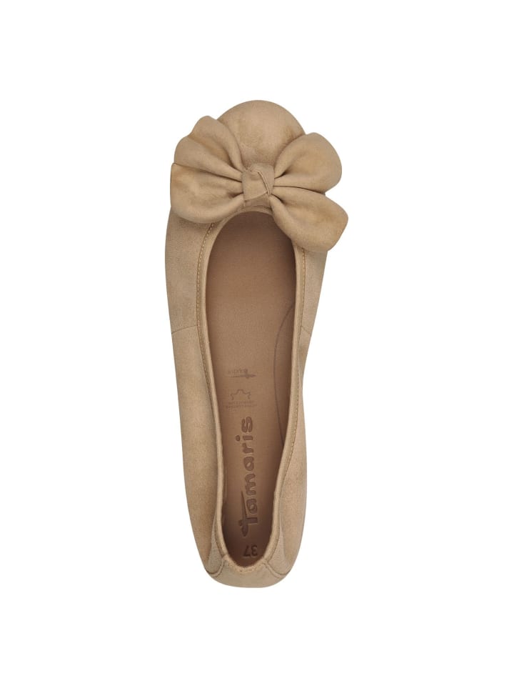 Tamaris Ballerina in TAN günstig kaufen