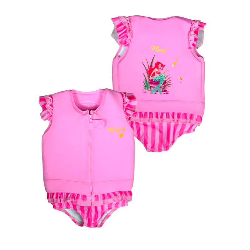 Maillot de bain flottant : Sirène Rose
