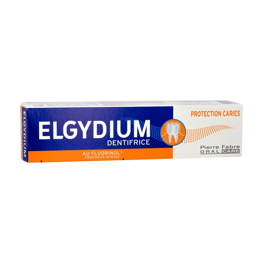 Oral Care ELGYDIUM Protection Caries  nouvel arôme Tube 75ml dentifrice