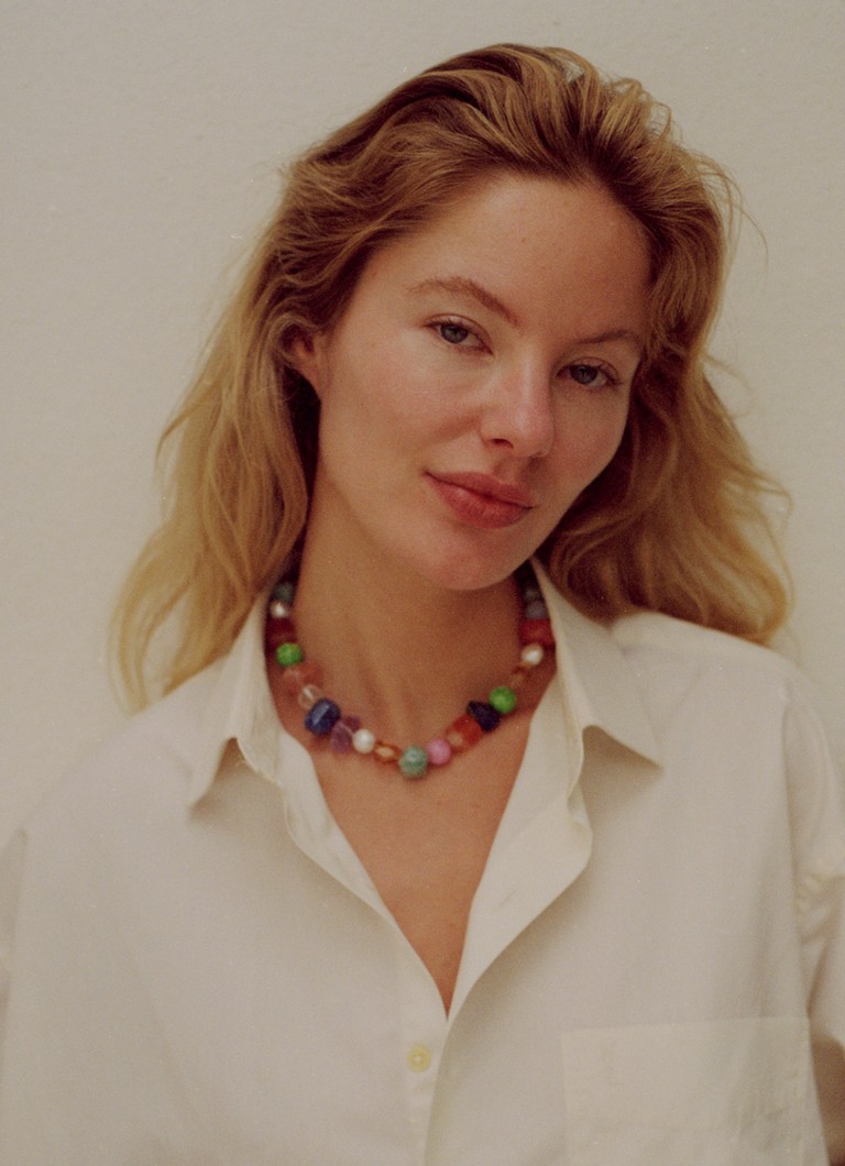 ANNI LU Rock My World necklace gold plated