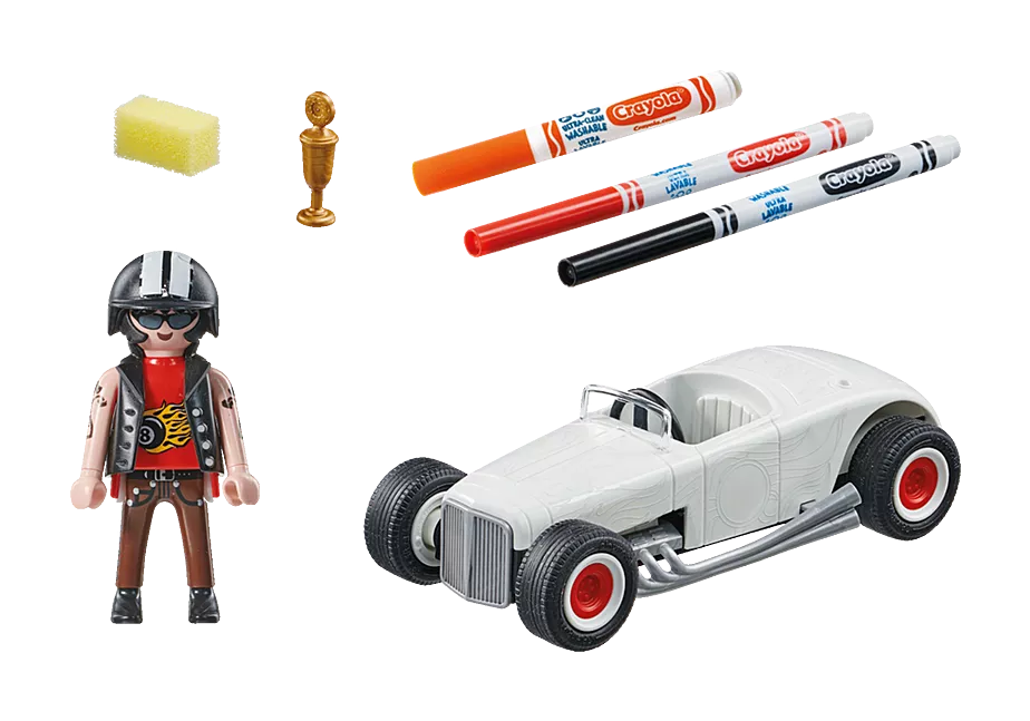 PLAYMOBIL Color: Rennauto