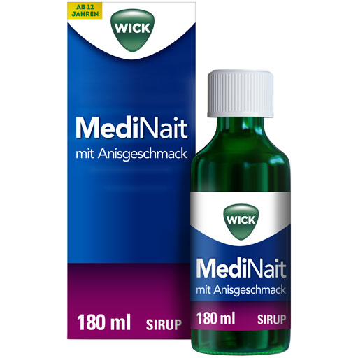 WICK MediNait mit Anisgeschmack Sirup  180 ml  Sirup