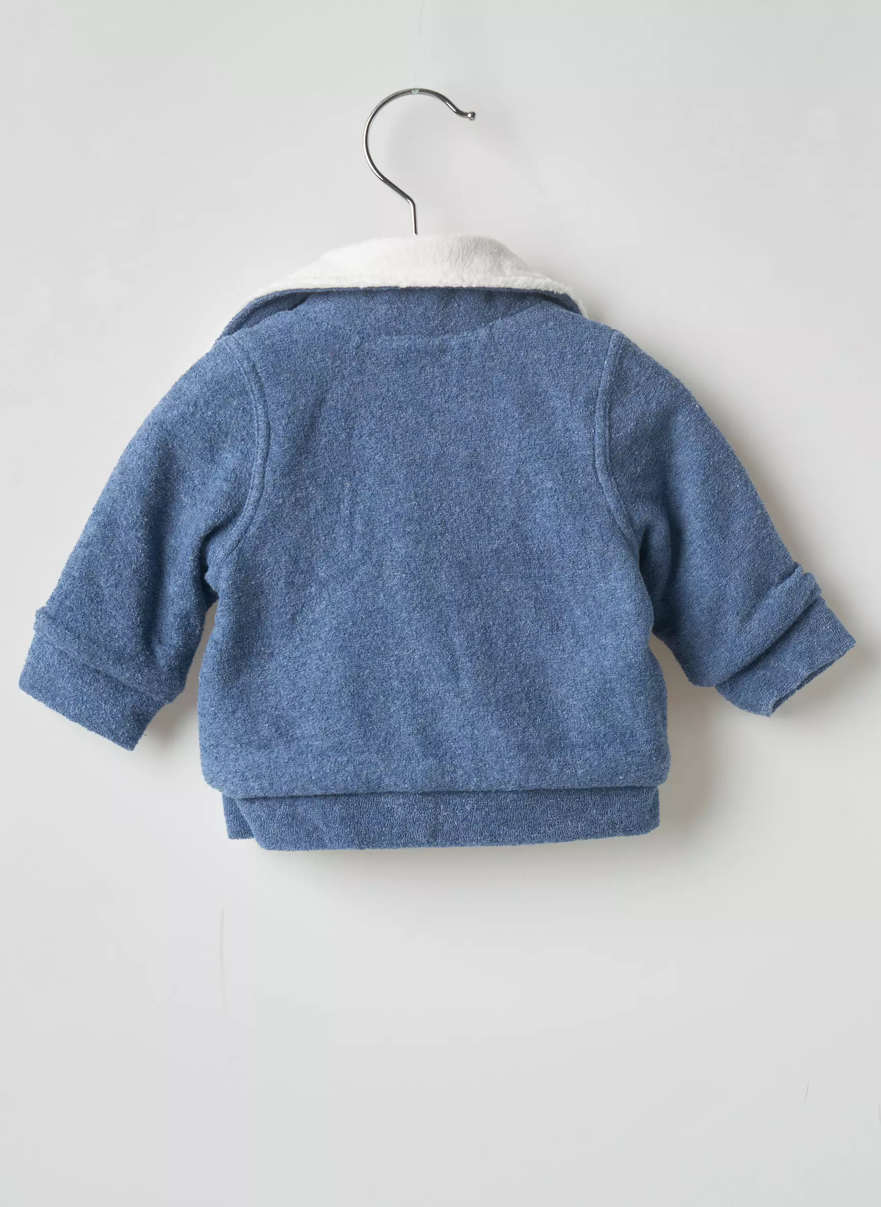 3 Pommes Vestecasual Garcon couleur bleu