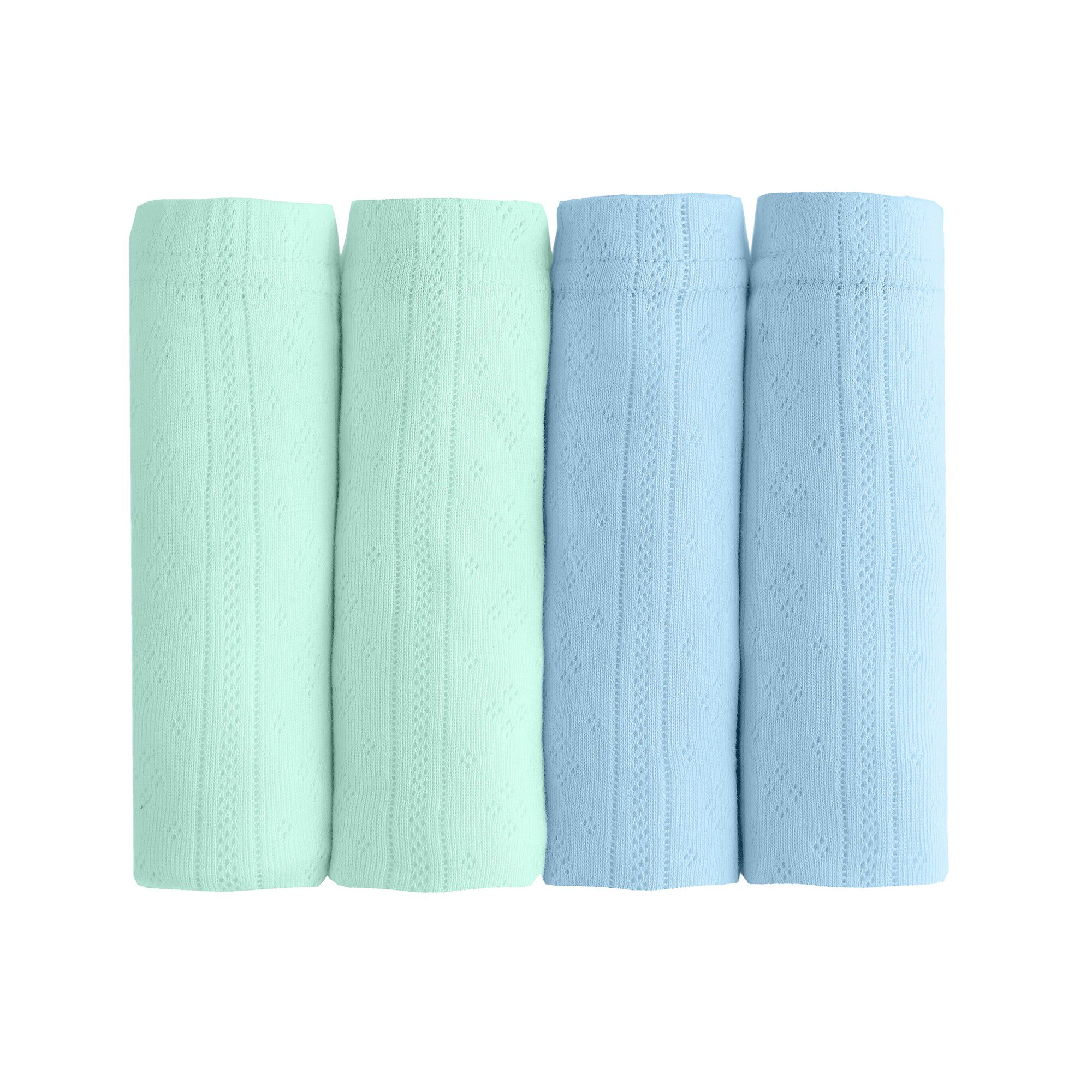 Culotte forme maxi coton motifs jacquard – Lot de 4