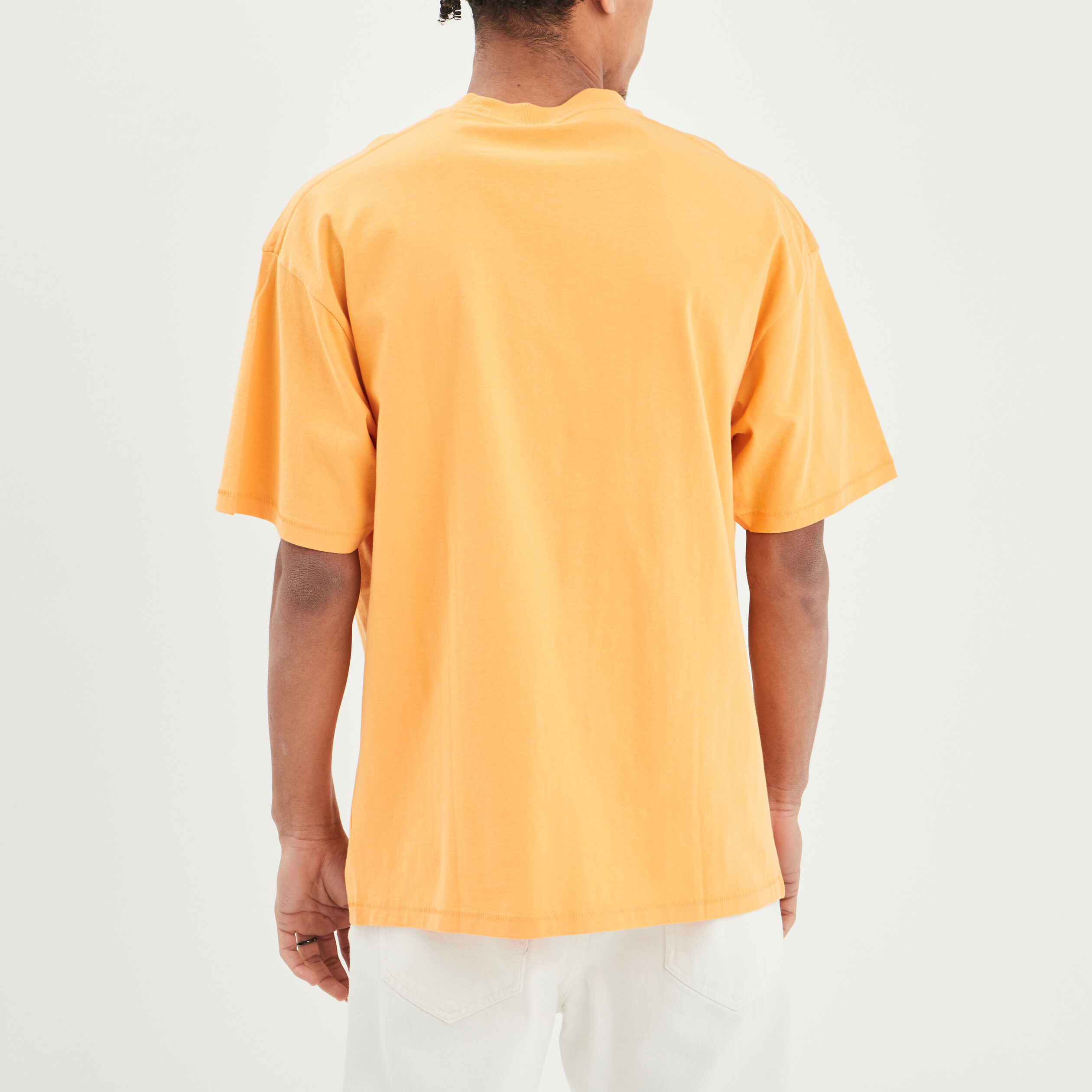 T-shirt manches courtes Liberto orange homme | La Halle