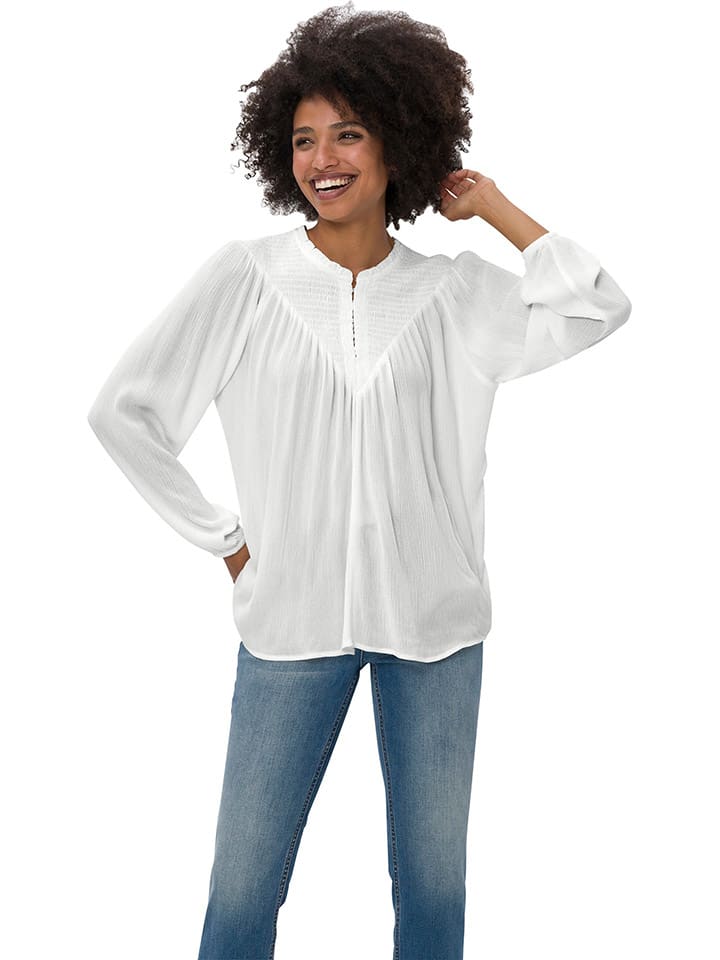 Heine Bluse in Weiß günstig kaufen