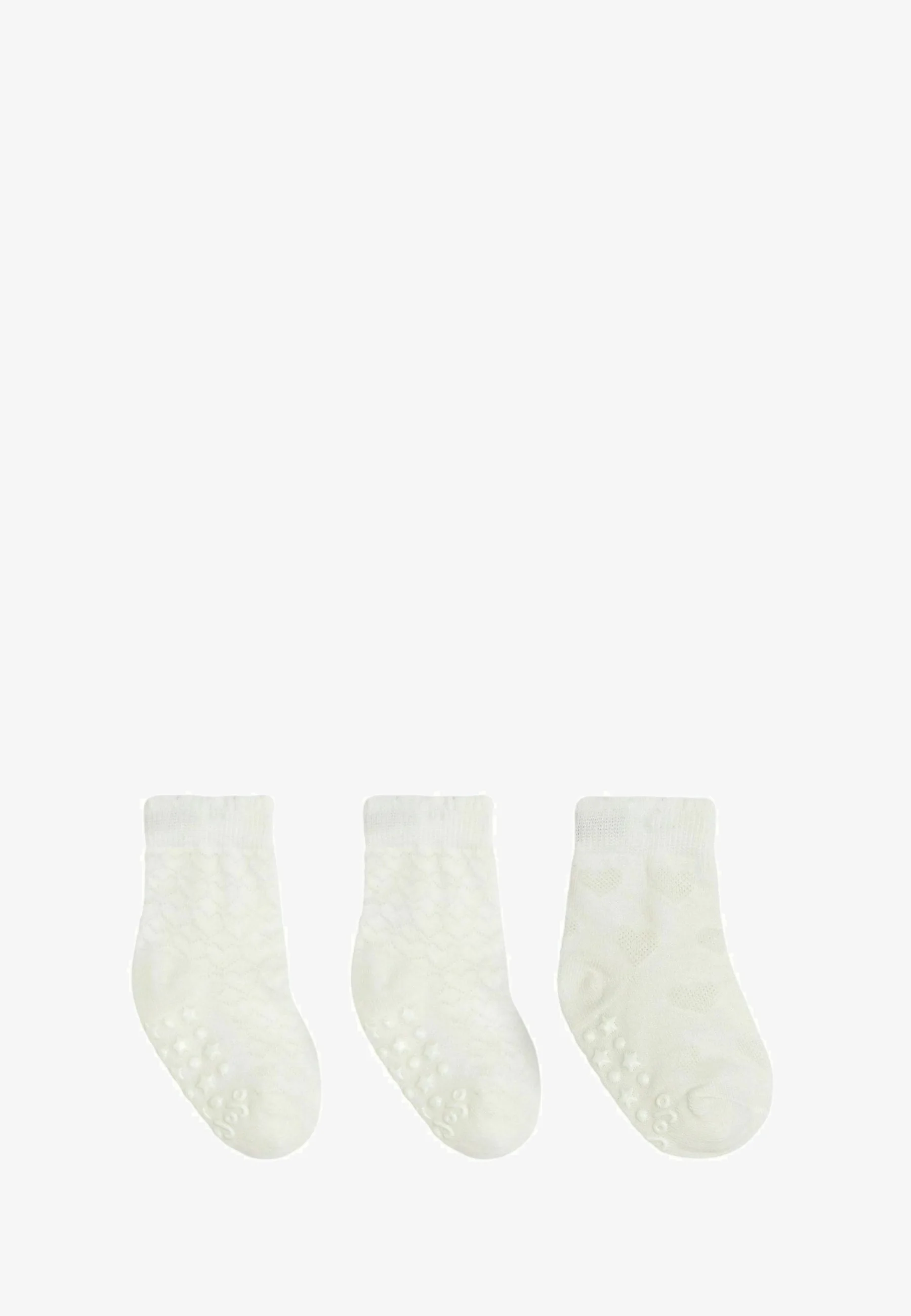 JoJo Maman Bébé PAQUETE DE 3 CORAZONES - AJUSTE REGULAR - Calcetines
