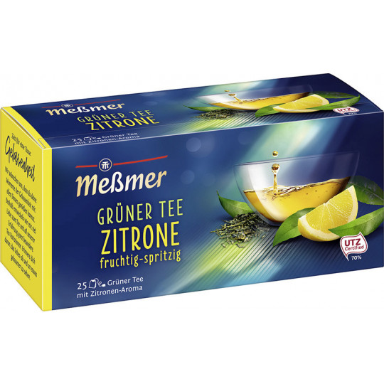 Meßmer Grüner Tee Zitrone 25ST 43,8G